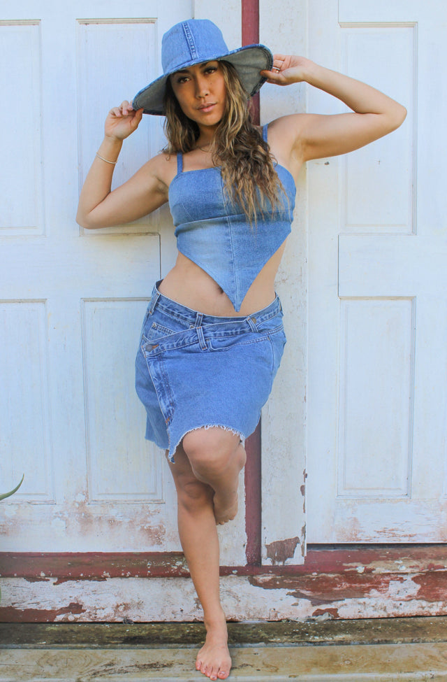 THE DENIM BRIM HAT