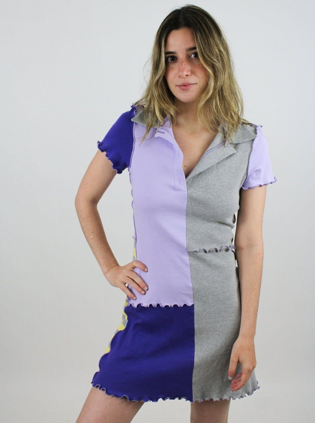 ugly denim dress Nasty Gal Women's Button Through Long Sleeve Denim Corset Mini Dress in Indigo