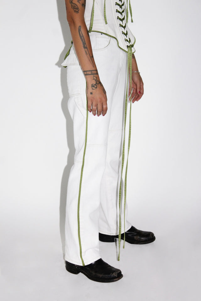 THE WHITE CARGO PANT