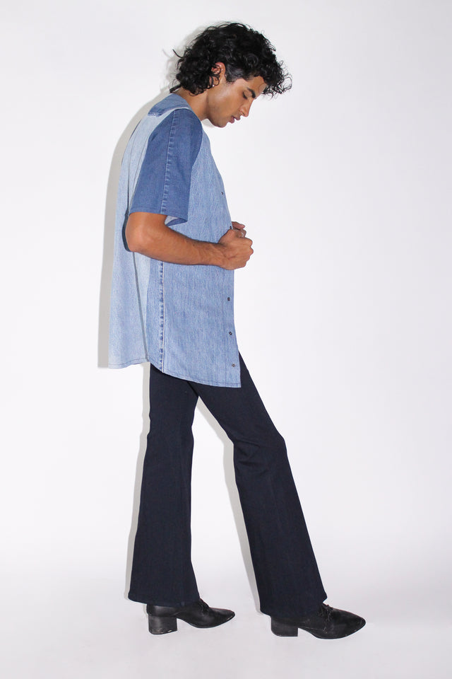 THE DENIM BASEBALL TEE