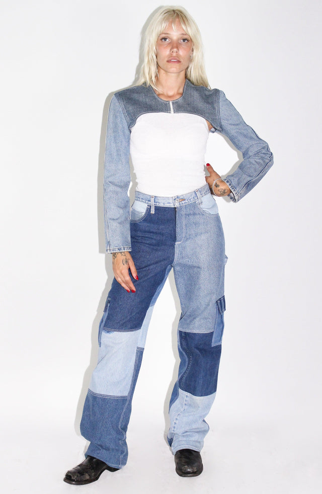 THE DENIM BOLERO