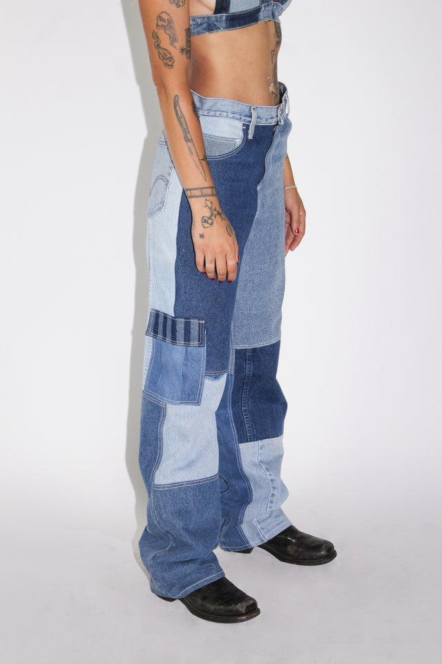 THE WOMEN'S DENIM CARGO PANT