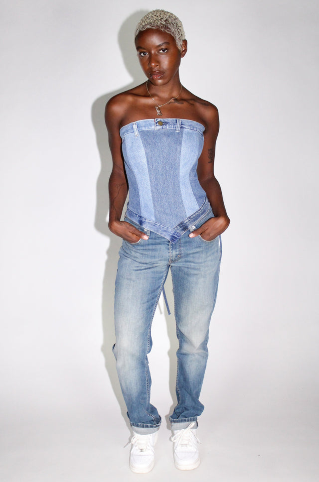 THE DENIM CORSET