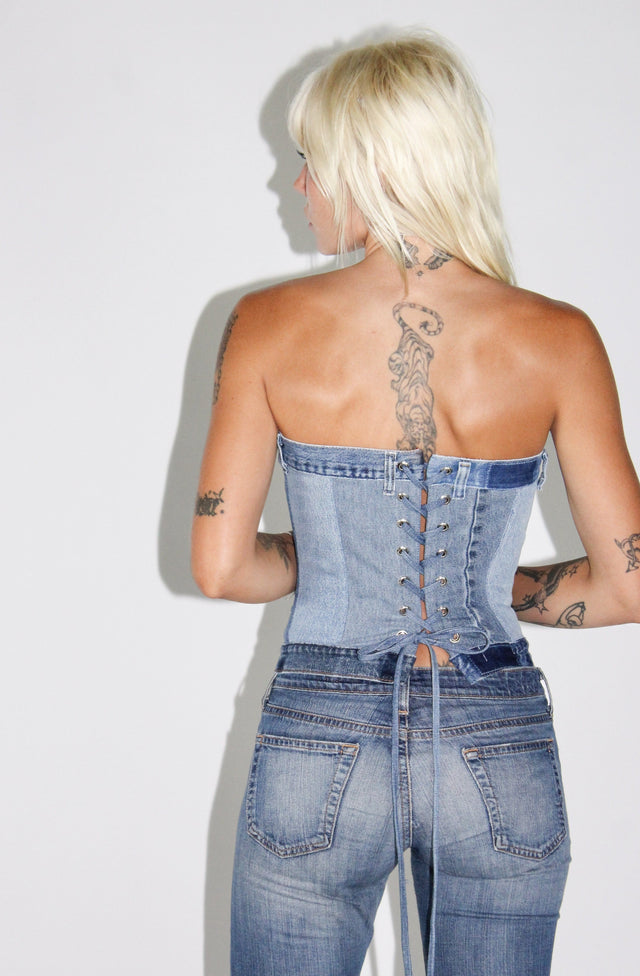 THE DENIM CORSET