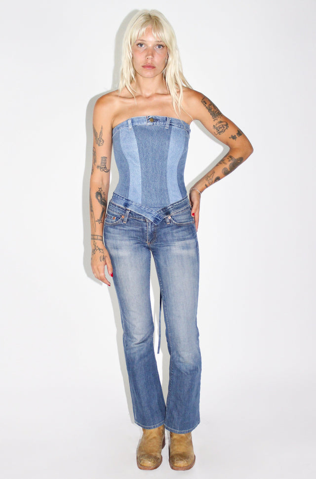 THE DENIM CORSET