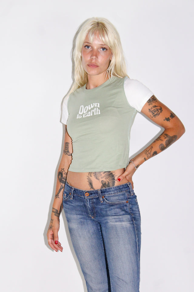 DOWN TO EARTH TEE