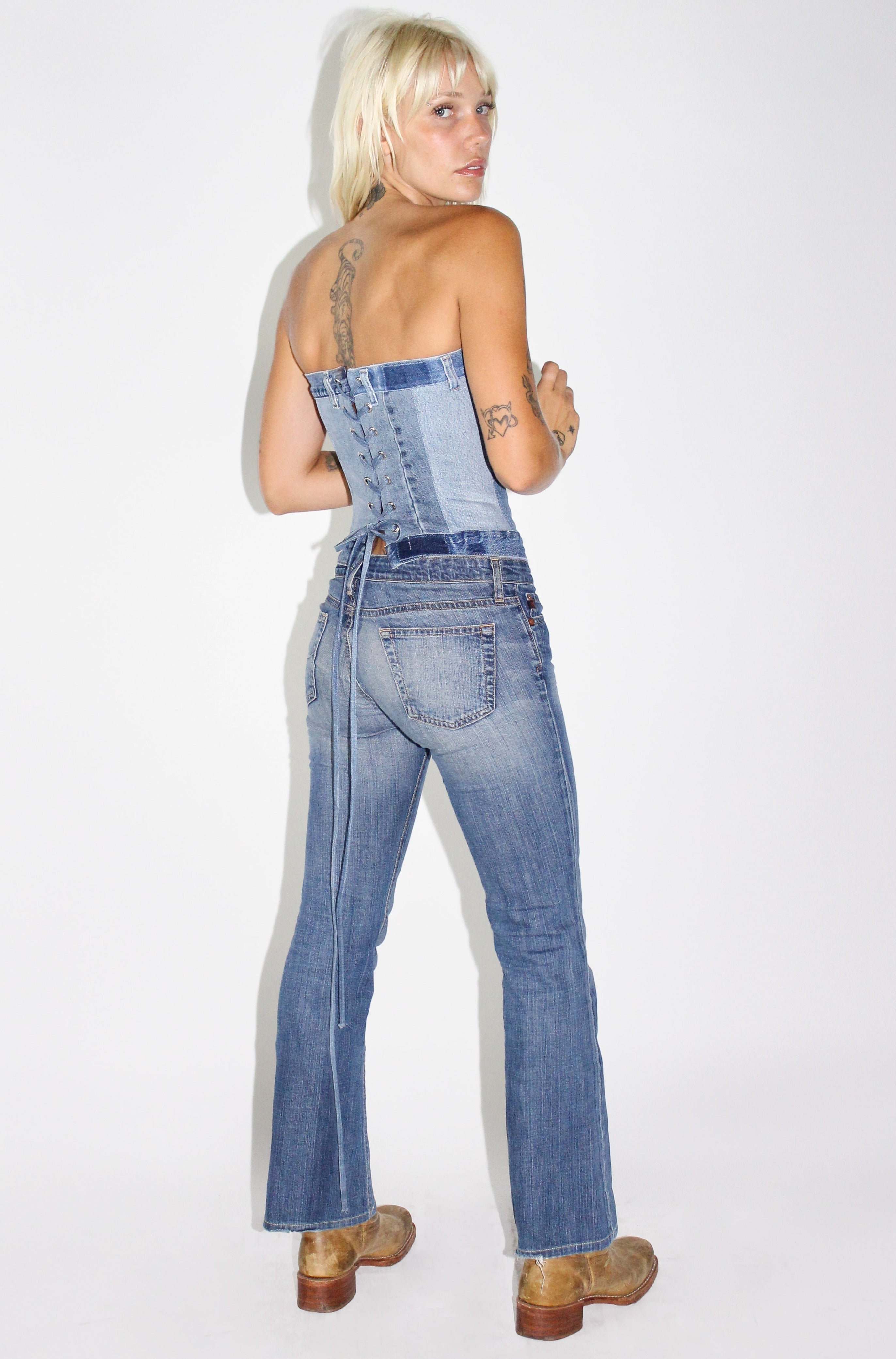 THE DENIM CORSET - Women's Tops - DENIMCRATIC